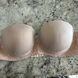 Torrid Strapless Bra in Nude